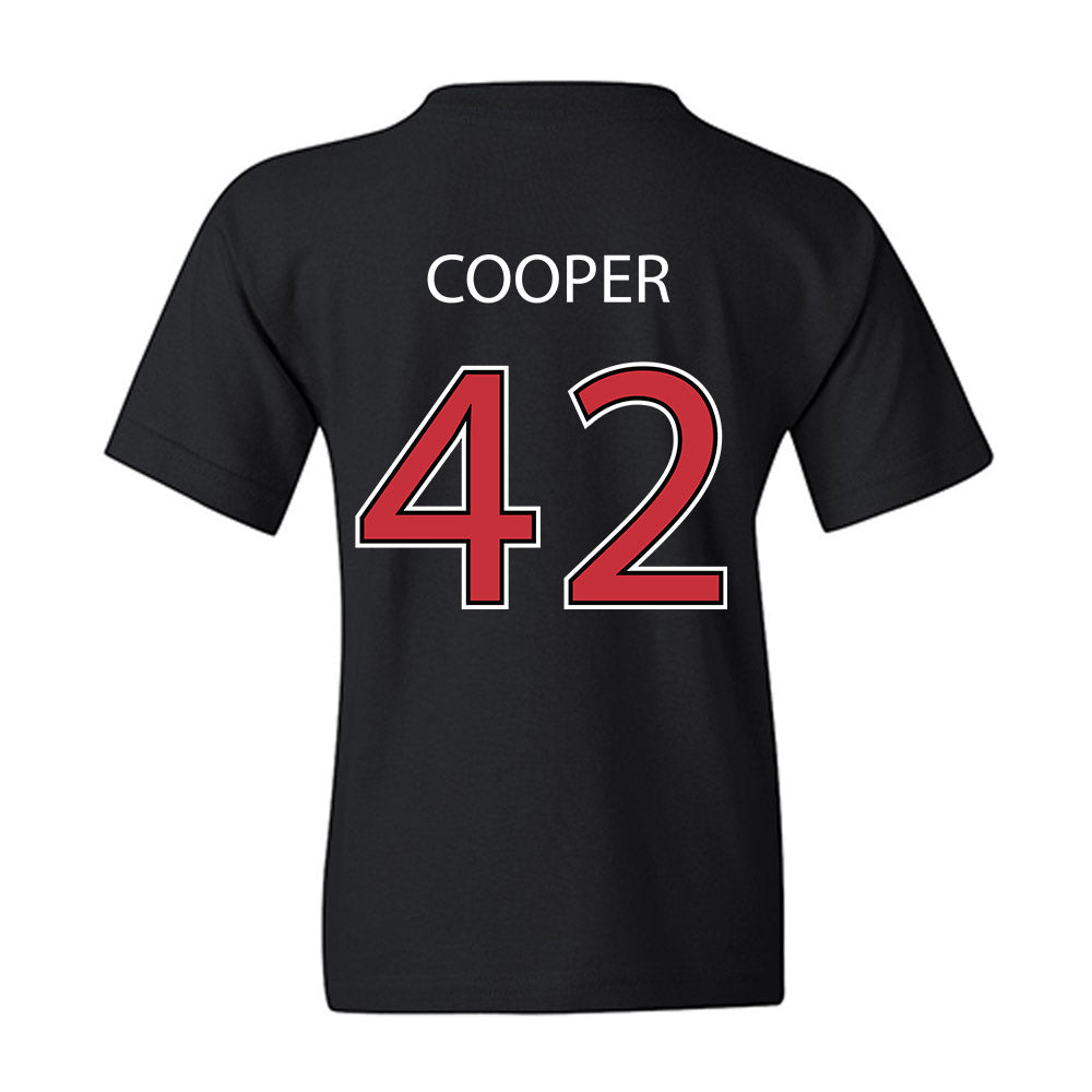 SDSU - NCAA Football : Cameron Cooper - Vintage Youth T-Shirt-1