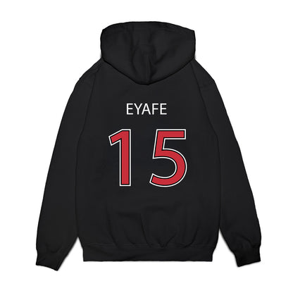 SDSU - NCAA Football : Oberhiri Eyafe - Vintage Premium Hooded Sweatshirt-1