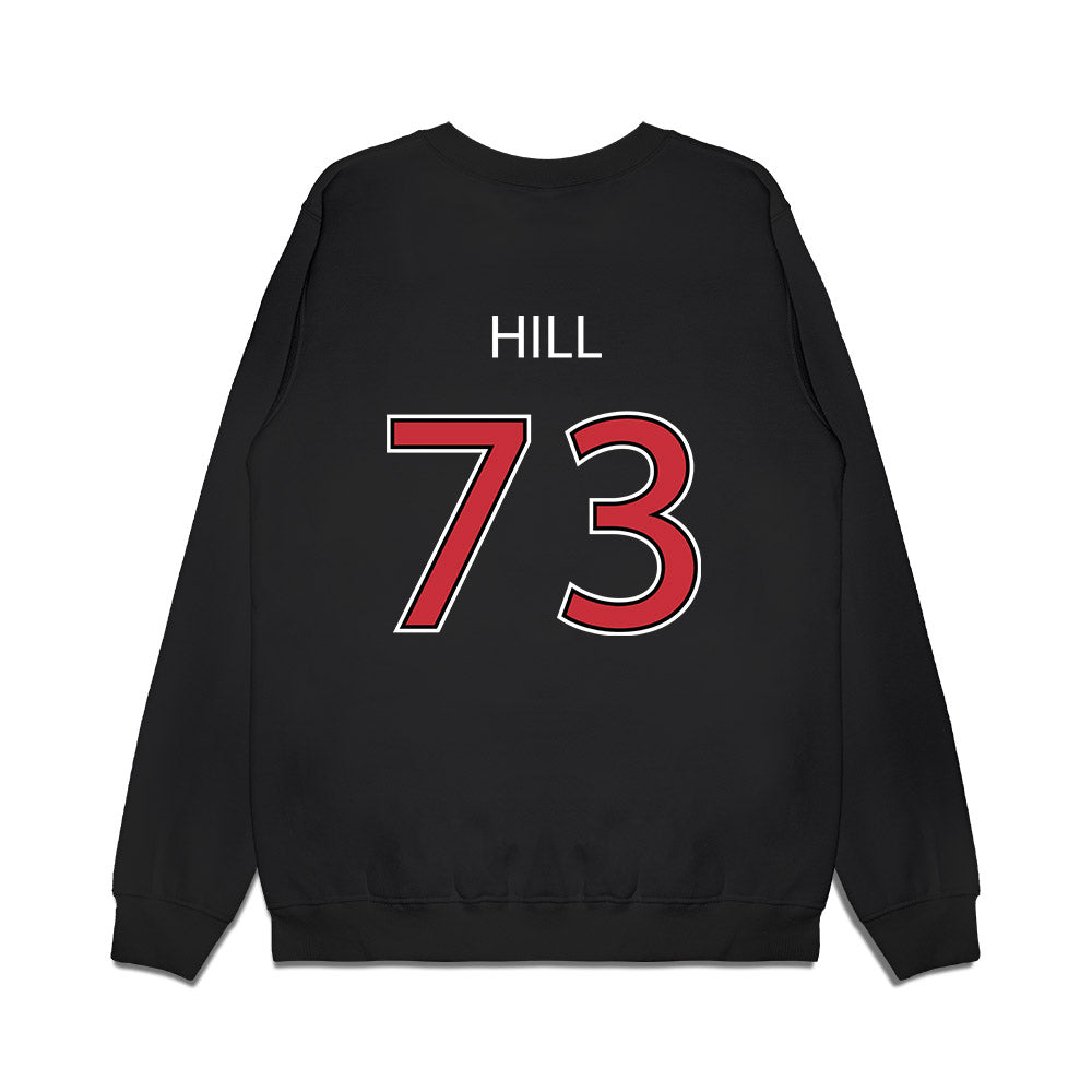 SDSU - NCAA Football : Brady Hill - Vintage Premium Crewneck Sweatshirt-1