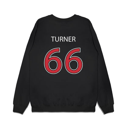 SDSU - NCAA Football : Justice Turner - Vintage Premium Crewneck Sweatshirt-1