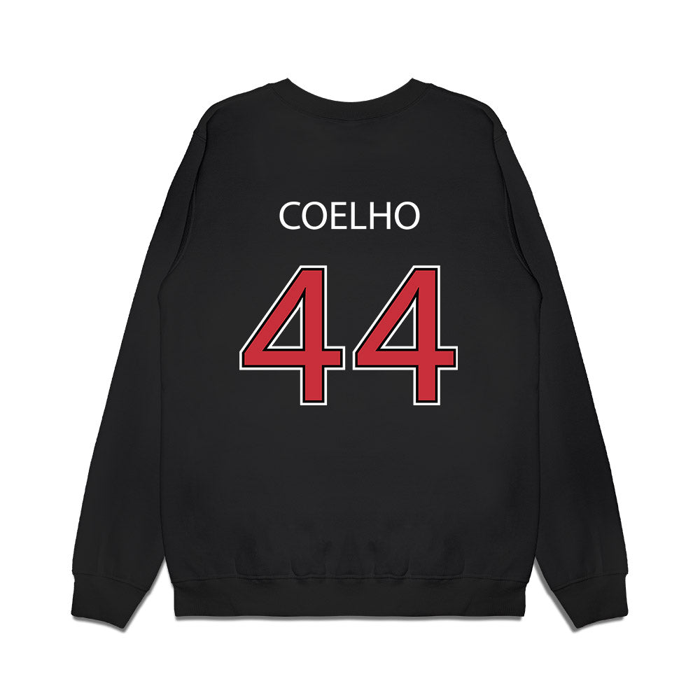 SDSU - NCAA Football : Dominic Coelho - Vintage Premium Crewneck Sweatshirt-1