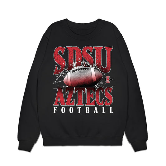 SDSU - NCAA Football : Delphyn Ngaleu - Vintage Premium Crewneck Sweatshirt-0