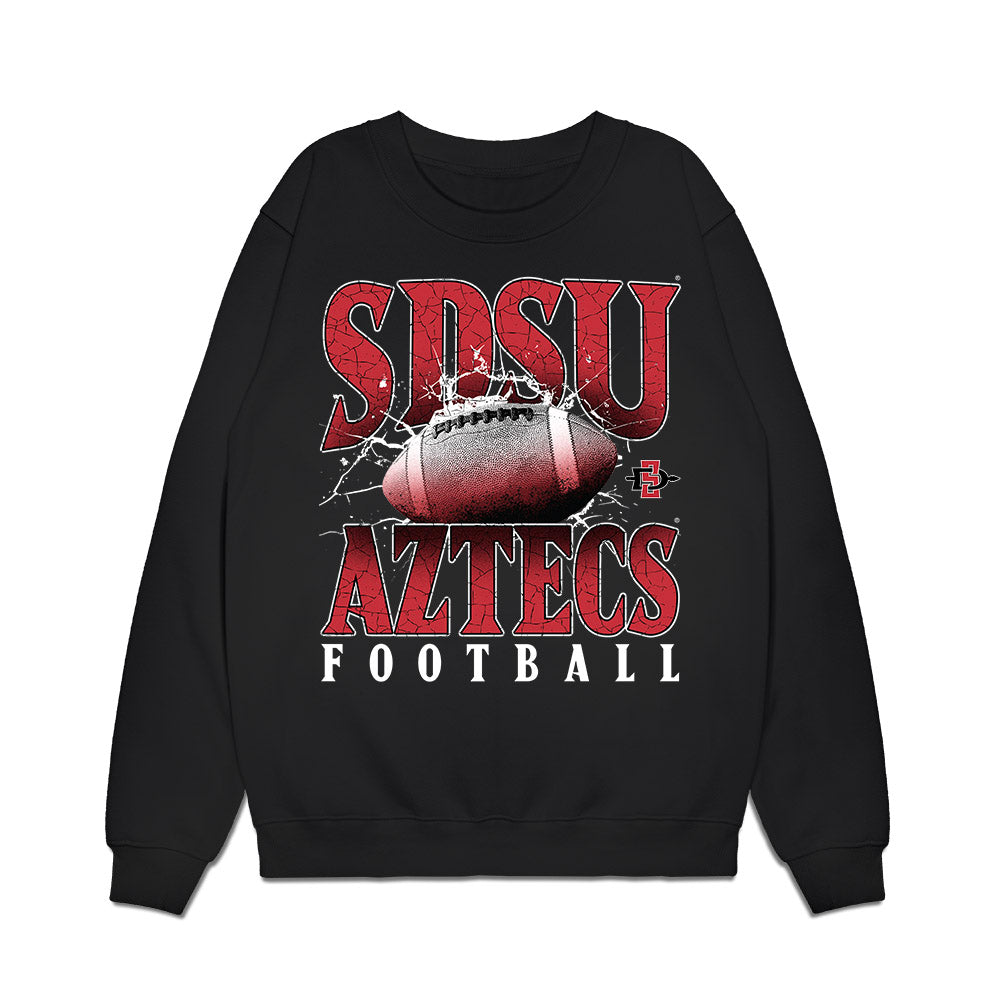 SDSU - NCAA Football : Elijah Muliufi - Vintage Premium Crewneck Sweatshirt-0