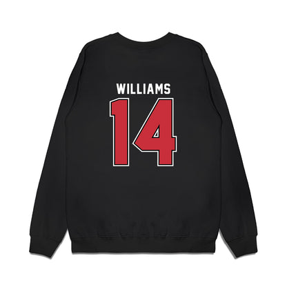 SDSU - NCAA Women's Basketball : Nala Williams - Vintage Shersey Premium Crewneck Sweatshirt-1