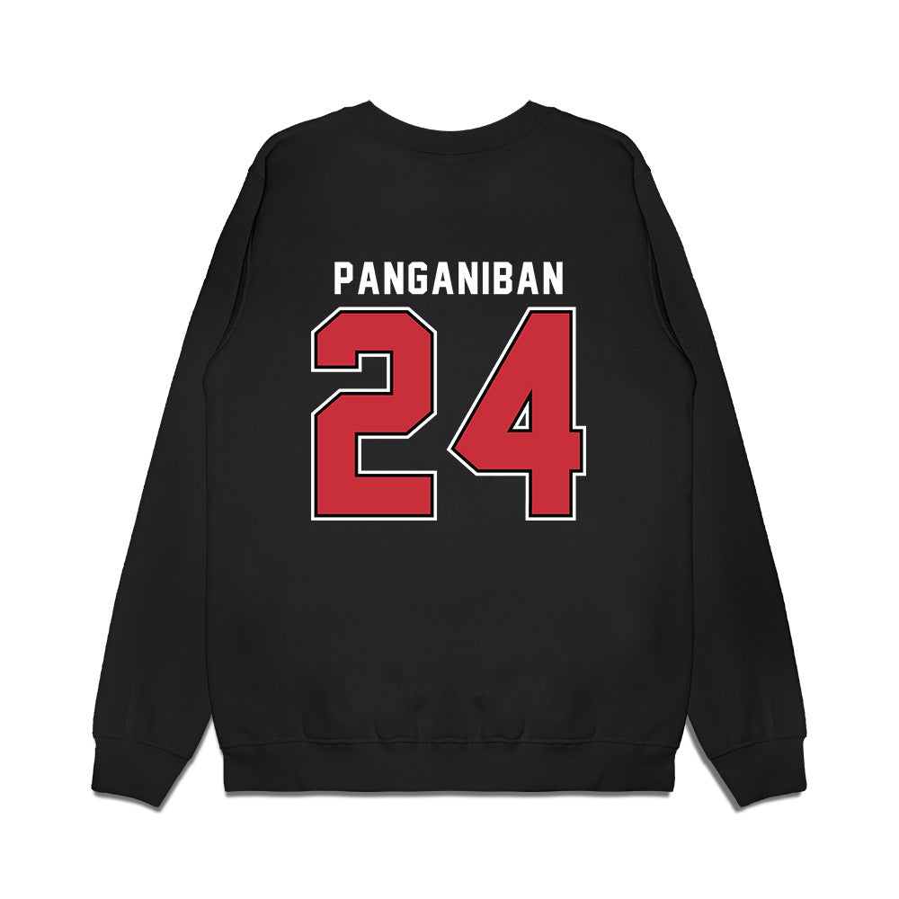 SDSU - NCAA Women's Basketball : Naomi Panganiban - Vintage Shersey Premium Crewneck Sweatshirt-1