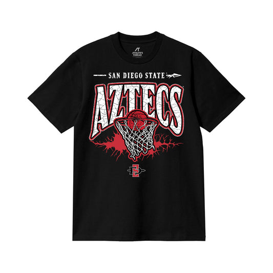 SDSU - NCAA Women's Basketball : Dionne Madjo - Vintage Shersey Comfort Colors T-Shirt-0