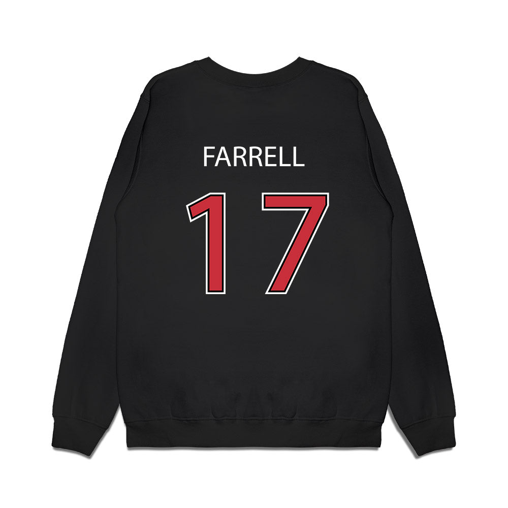 SDSU - NCAA Baseball : Max Farrell - Vintage Shersey Premium Crewneck Sweatshirt-1