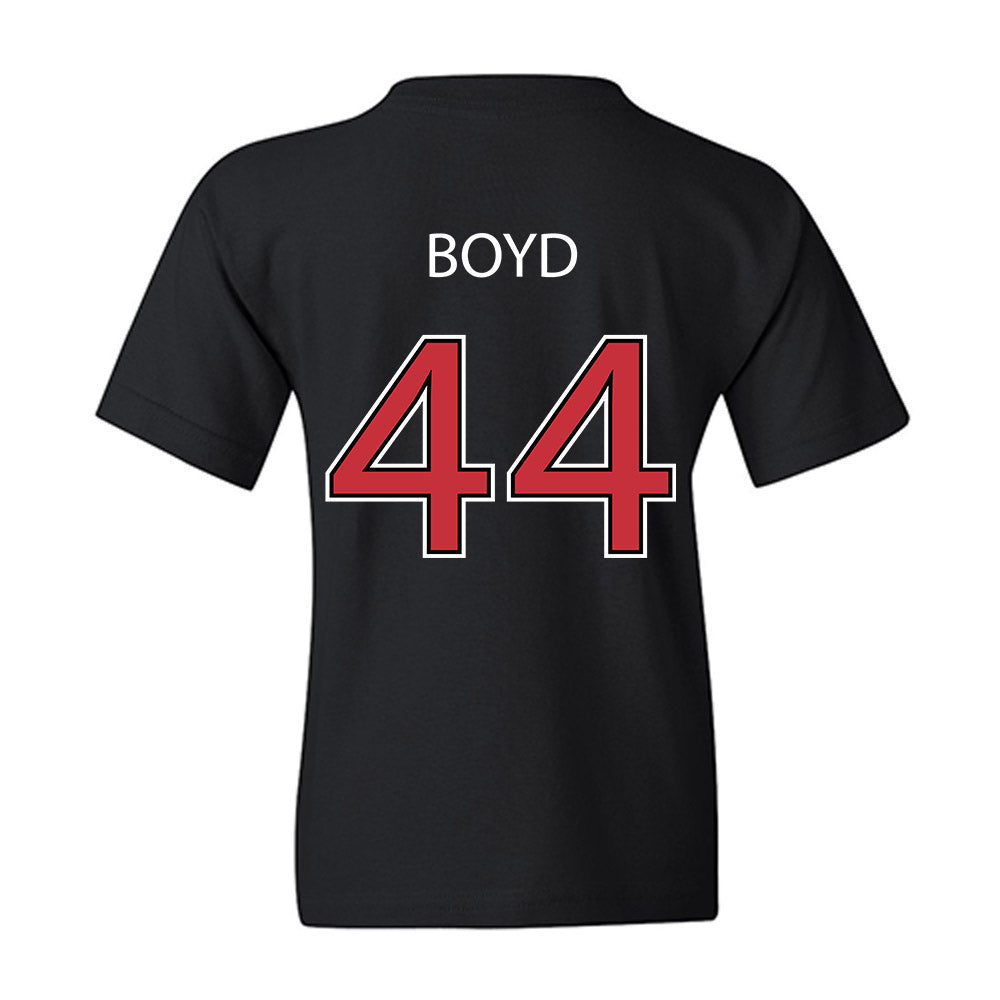 SDSU - NCAA Baseball : Reeve Boyd - Vintage Shersey Youth T-Shirt-1