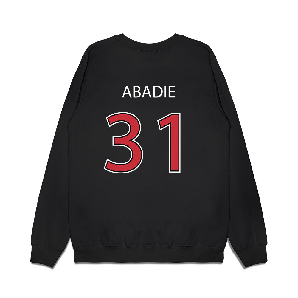 SDSU - NCAA Baseball : Connor Abadie - Vintage Shersey Premium Crewneck Sweatshirt-1