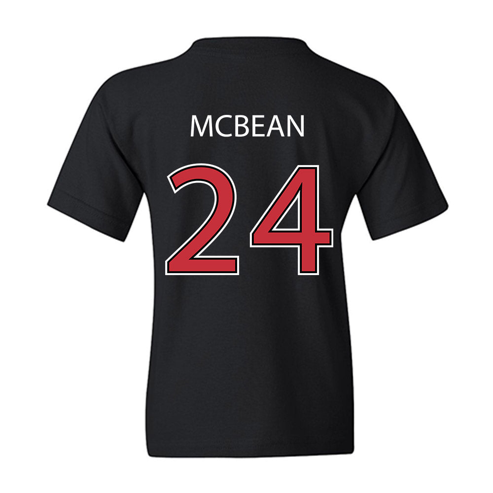 SDSU - NCAA Baseball : Alito McBean - Vintage Shersey Youth T-Shirt-1