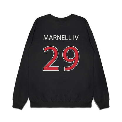 SDSU - NCAA Baseball : Anthony Marnell IV - Vintage Shersey Premium Crewneck Sweatshirt-1