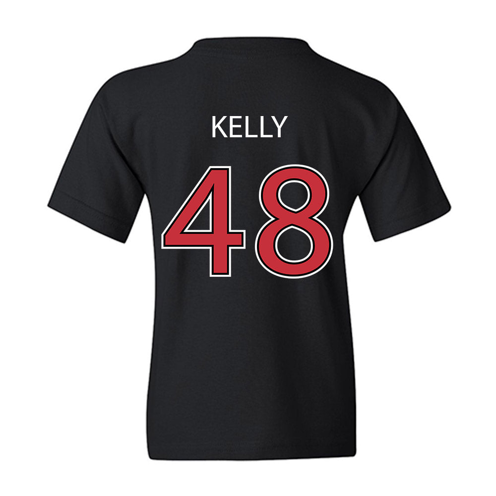 SDSU - NCAA Baseball : Zane Kelly - Vintage Shersey Youth T-Shirt-1