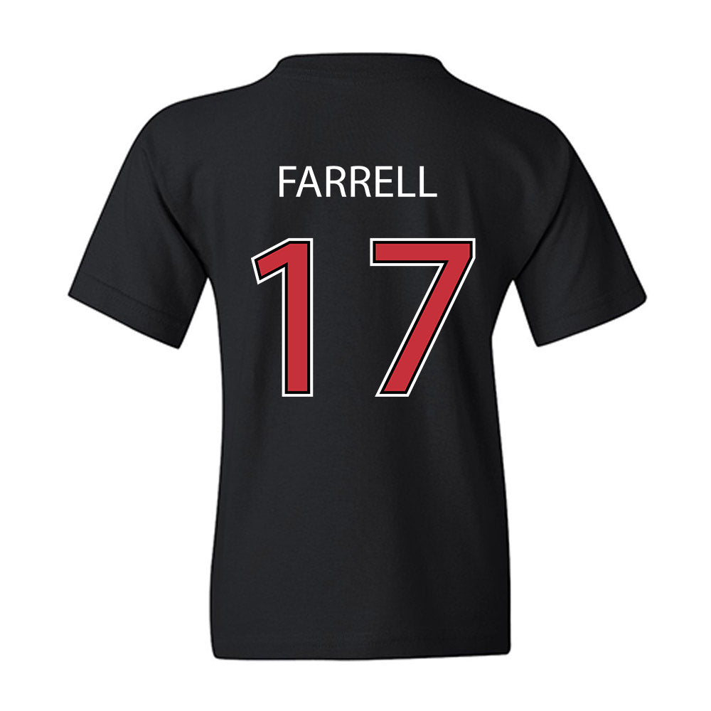 SDSU - NCAA Baseball : Max Farrell - Vintage Shersey Youth T-Shirt-1