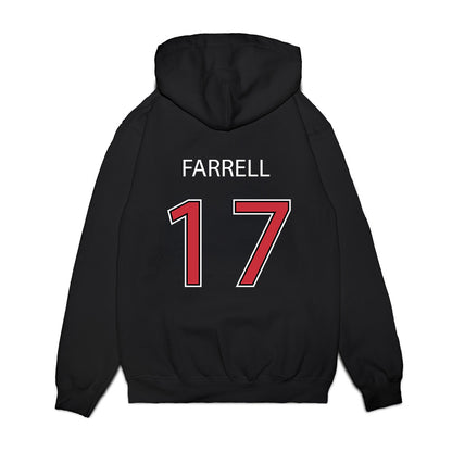 SDSU - NCAA Baseball : Max Farrell - Vintage Shersey Premium Hooded Sweatshirt-1