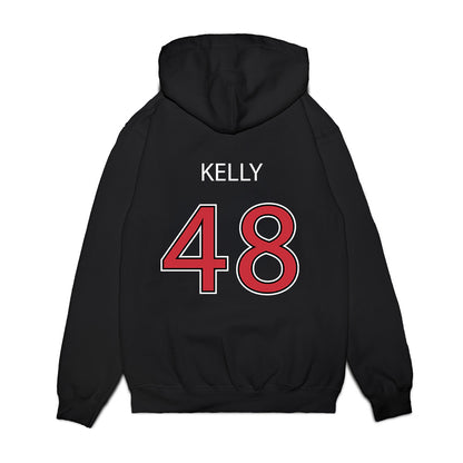 SDSU - NCAA Baseball : Zane Kelly - Vintage Shersey Premium Hooded Sweatshirt-1