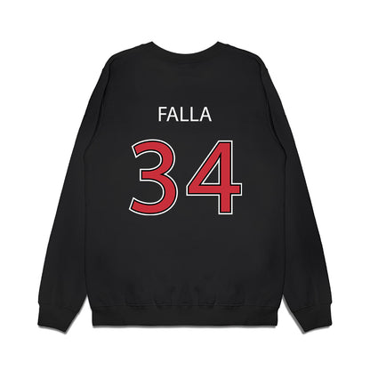 SDSU - NCAA Baseball : Nick Falla - Vintage Shersey Premium Crewneck Sweatshirt-1