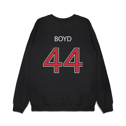 SDSU - NCAA Baseball : Reeve Boyd - Vintage Shersey Premium Crewneck Sweatshirt-1