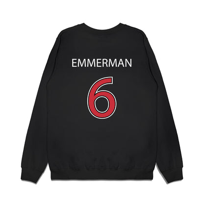 SDSU - NCAA Baseball : Marc Emmerman - Vintage Shersey Premium Crewneck Sweatshirt-1