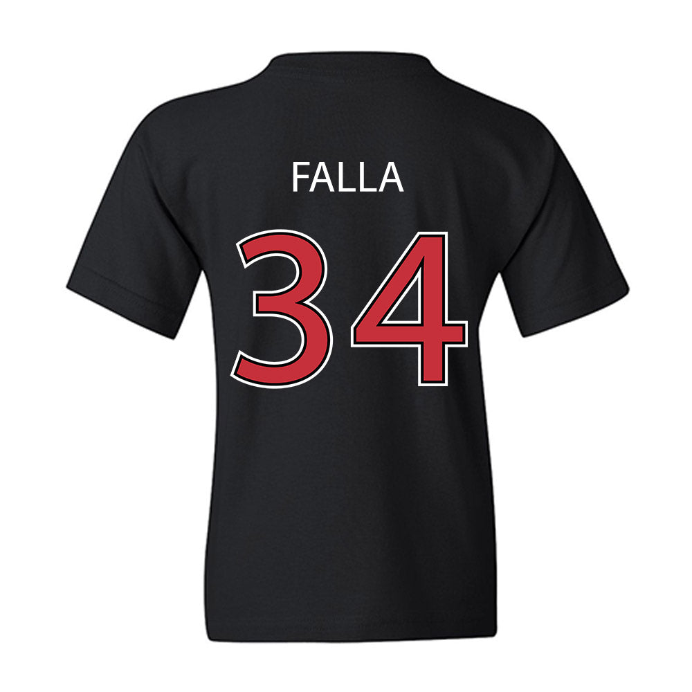 SDSU - NCAA Baseball : Nick Falla - Vintage Shersey Youth T-Shirt-1