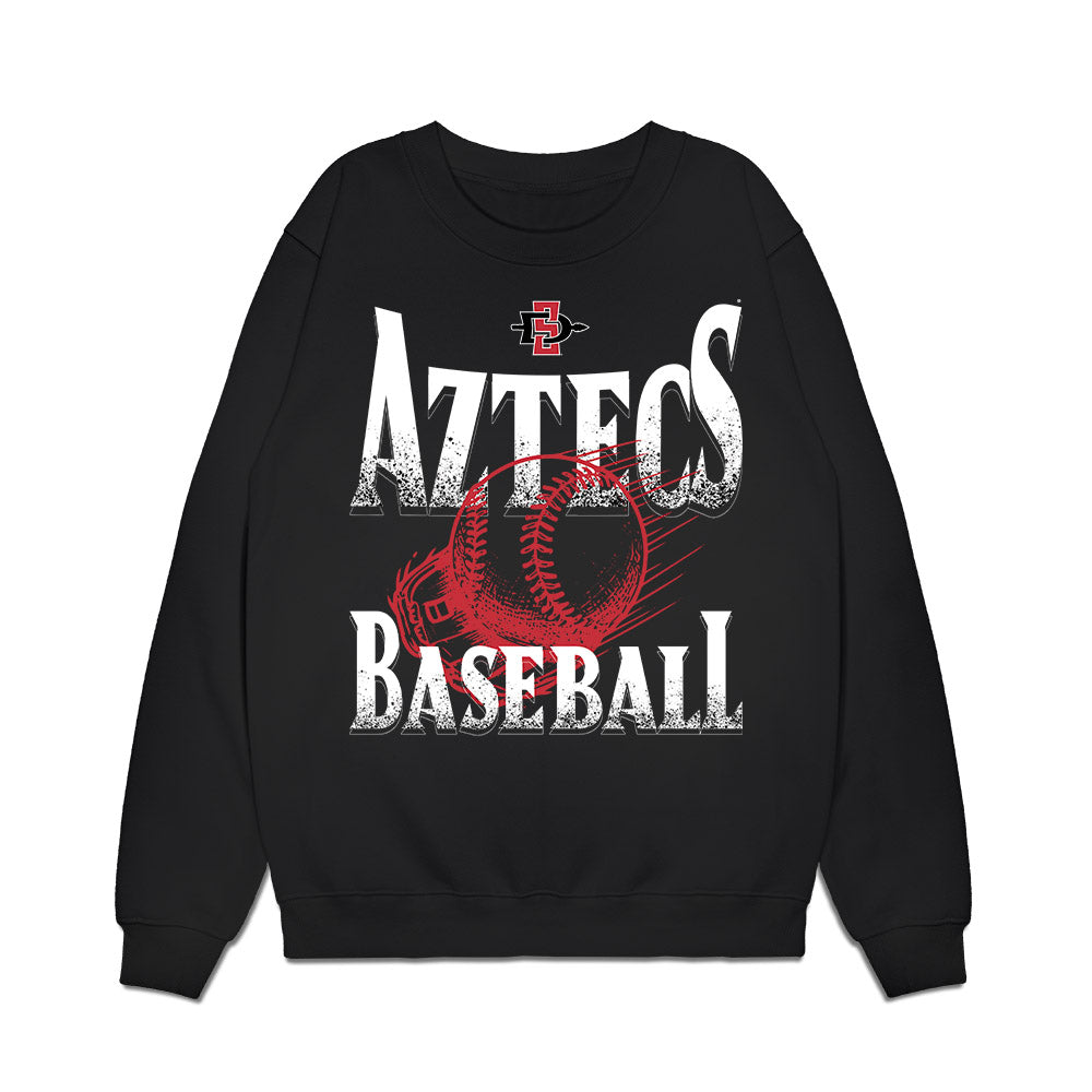 SDSU - NCAA Baseball : Ryan Jackson - Vintage Shersey Premium Crewneck Sweatshirt-0