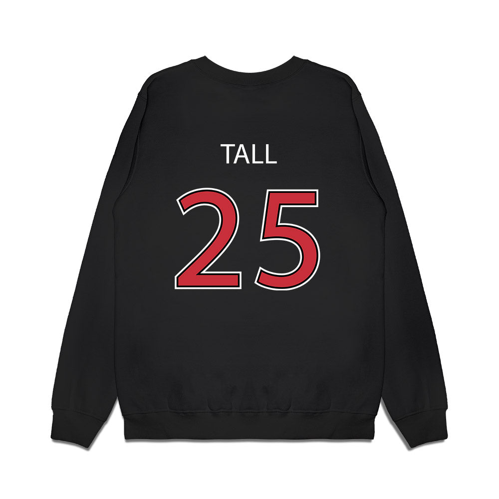 SDSU - NCAA Softball : Andrea Tall - Vintage Shersey Premium Crewneck Sweatshirt-1