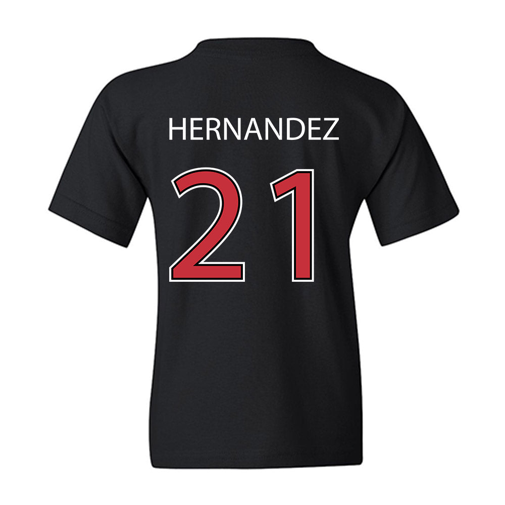 SDSU - NCAA Softball : Jayleen Hernandez - Vintage Shersey Youth T-Shirt-1