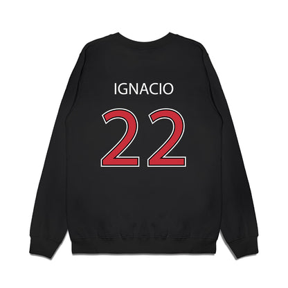 SDSU - NCAA Softball : Jade Ignacio - Vintage Shersey Premium Crewneck Sweatshirt-1