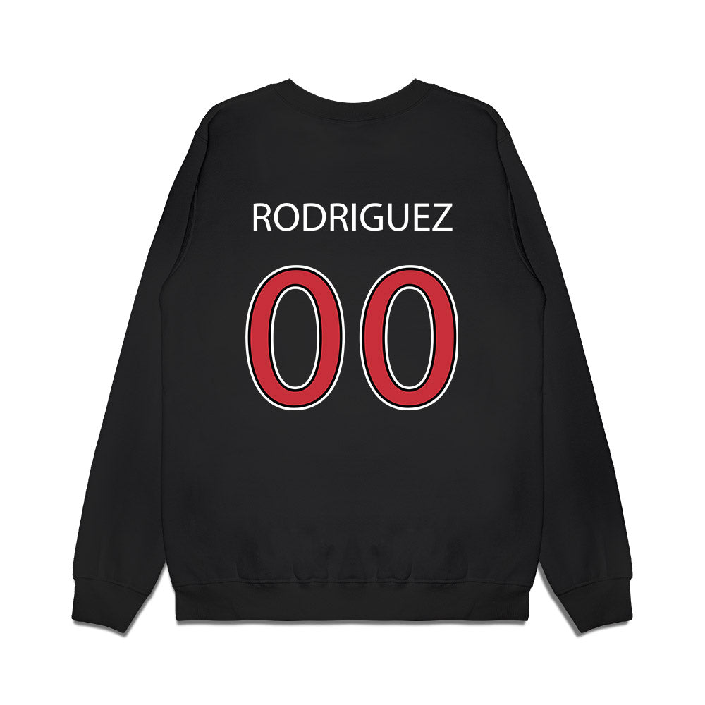SDSU - NCAA Softball : Mia Rodriguez - Vintage Shersey Premium Crewneck Sweatshirt-1
