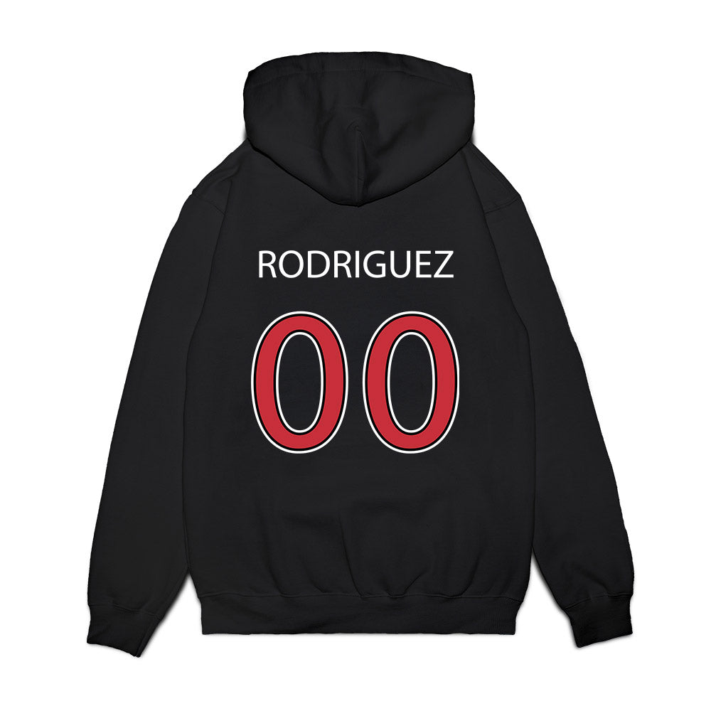 SDSU - NCAA Softball : Mia Rodriguez - Vintage Shersey Premium Hooded Sweatshirt-1