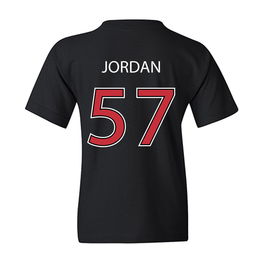 SDSU - NCAA Softball : Faith Jordan - Vintage Shersey Youth T-Shirt-1