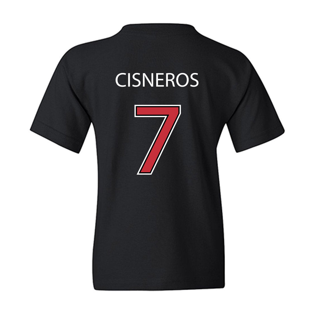 SDSU - NCAA Softball : Kiara Cisneros - Vintage Shersey Youth T-Shirt-1