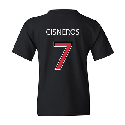 SDSU - NCAA Softball : Kiara Cisneros - Vintage Shersey Youth T-Shirt-1