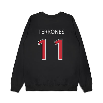 SDSU - NCAA Softball : Gabriella Terrones - Vintage Shersey Premium Crewneck Sweatshirt-1
