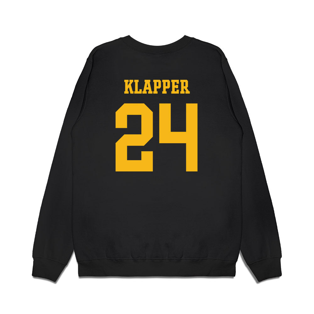Idaho - NCAA Men's Basketball : Miles Klapper - King Spud Premium Crewneck Sweatshirt-1