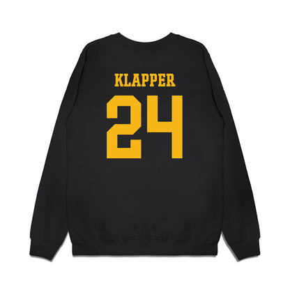 Idaho - NCAA Men's Basketball : Miles Klapper - King Spud Premium Crewneck Sweatshirt-1