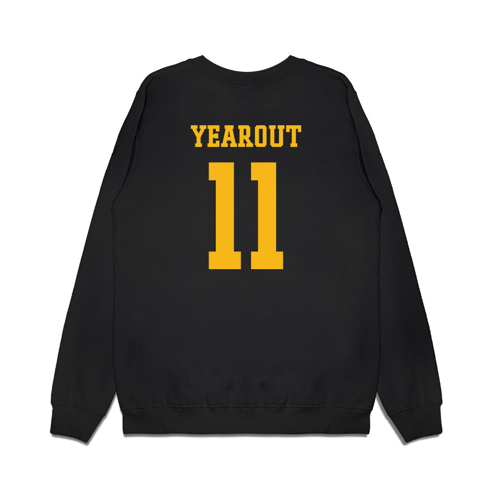 Idaho - NCAA Men's Basketball : Titus Yearout - King Spud Premium Crewneck Sweatshirt-1