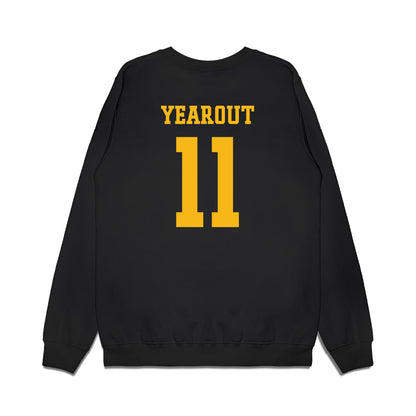 Idaho - NCAA Men's Basketball : Titus Yearout - King Spud Premium Crewneck Sweatshirt-1