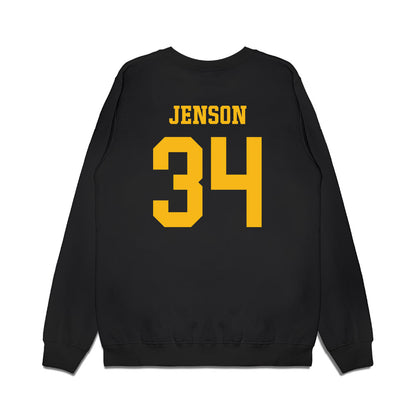 Idaho - NCAA Men's Basketball : Will Jenson - King Spud Premium Crewneck Sweatshirt-1