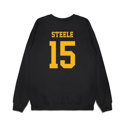 Idaho - NCAA Men's Basketball : Ewan Steele - King Spud Premium Crewneck Sweatshirt-1