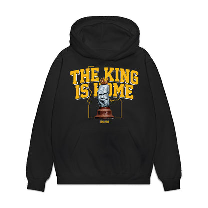 Idaho - NCAA Men's Basketball : Jackson Rasmussen - King Spud Premium Hooded Sweatshirt-0