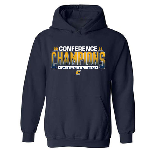 UTC - NCAA Wrestling : Brody Gobbell - Conference Champions Hooded Sweatshirt-0