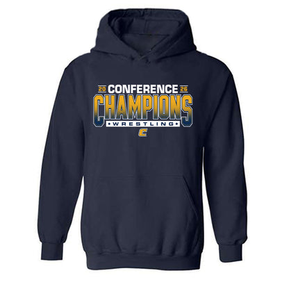 UTC - NCAA Wrestling : Ethan Uhorchuk - Conference Champions Hooded Sweatshirt-0