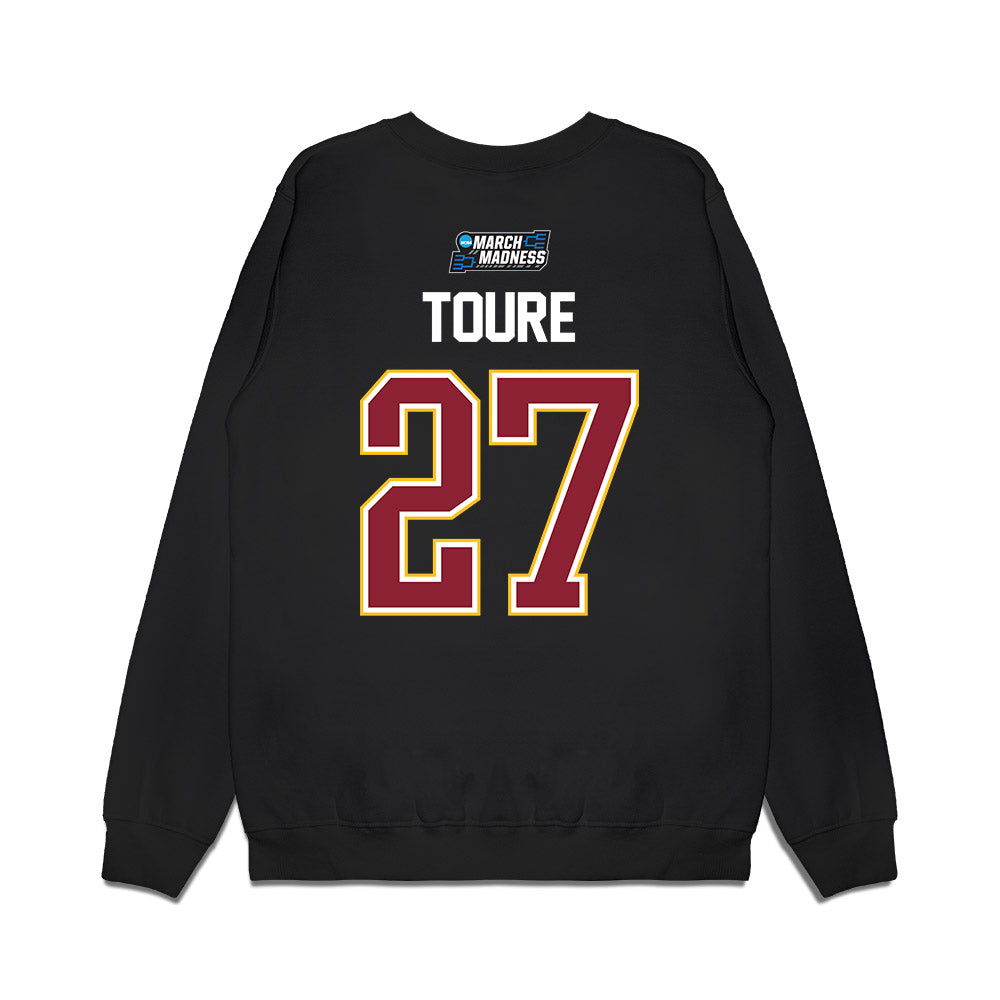 Iowa State - NCAA Men's Basketball : Killyan Toure - NCAA® March Madness® 2026 Premium Crewneck Sweatshirt-1