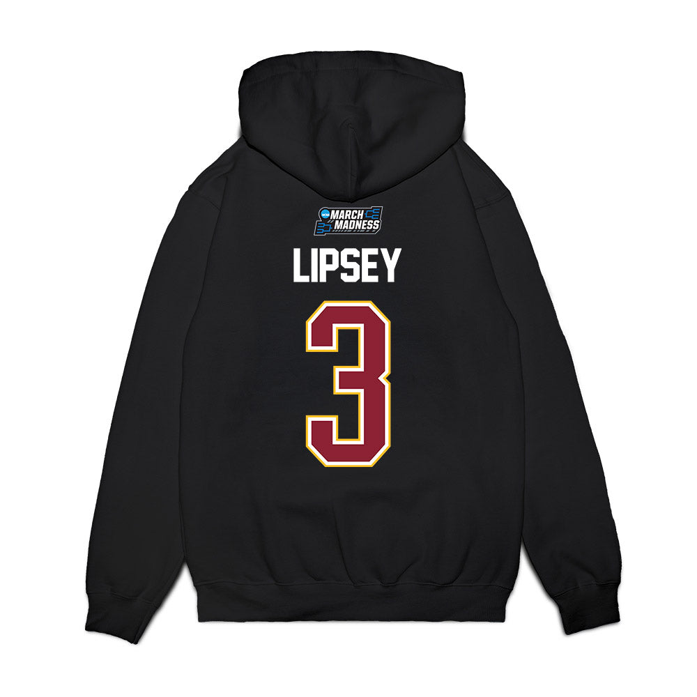 Iowa State - NCAA Men's Basketball : Tamin Lipsey - NCAA® March Madness® 2026 Premium Hooded Sweatshirt-1