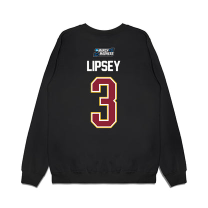 Iowa State - NCAA Men's Basketball : Tamin Lipsey - NCAA® March Madness® 2026 Premium Crewneck Sweatshirt-1