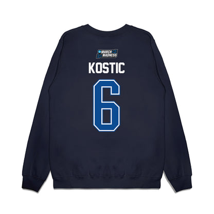 BYU - NCAA Men's Basketball : Aleksej Kostic - NCAA® March Madness® 2026 Premium Crewneck Sweatshirt-1