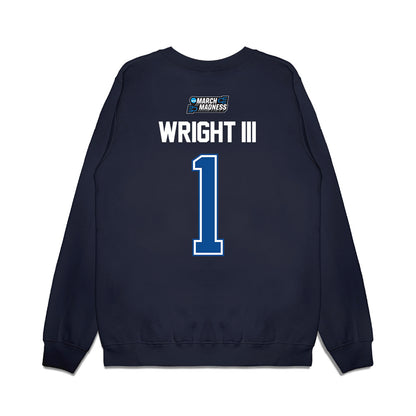 BYU - NCAA Men's Basketball : Robert Wright III - NCAA® March Madness® 2026 Premium Crewneck Sweatshirt-1
