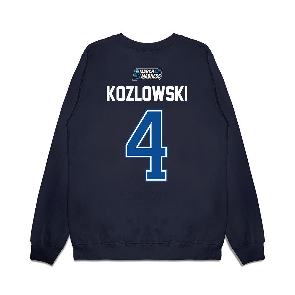 BYU - NCAA Men's Basketball : Brody Kozlowski - NCAA® March Madness® 2026 Premium Crewneck Sweatshirt-1
