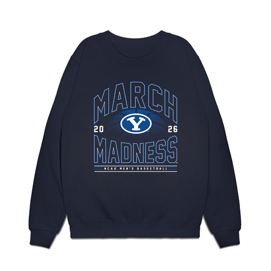 BYU - NCAA Men's Basketball : Brody Kozlowski - NCAA® March Madness® 2026 Premium Crewneck Sweatshirt-0