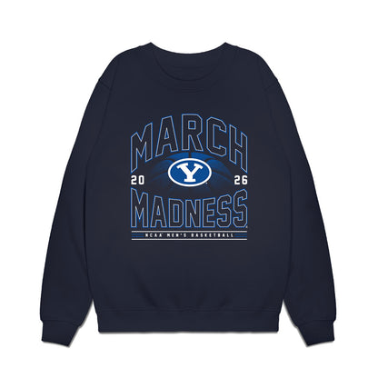 BYU - NCAA Men's Basketball : Dawson Baker - NCAA® March Madness® 2026 Premium Crewneck Sweatshirt-0